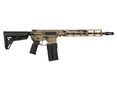 Vktr Industries V31100916621CA VK-1PW 5.56 NATO 10+1 13.70" Black Threaded Barrel, Flat Dark Earth Cerakote Aluminum Receiver w/Picatinny Rail, M-LOK Handguard, Black Magpul MOE SL Polymer Stock, Magp