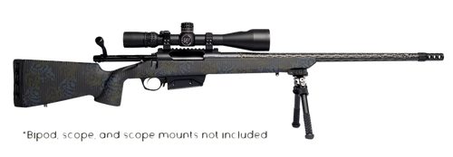 Horizon Firearms RF019C392216C20 Vandal Carbon II 7mm PRC 22" Black Fluted Barrel, Black Drilled & Tapped Receiver, Black Iota EKO X Carbon Fiber Stock                                                 