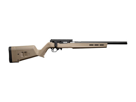 Angstadt Arms AAVV22BMFR Vanquish Summit 22 LR 10+1 18.50" Black Ported Barrel, Black Hardcoat Anodize Aluminum Receiver w/Picatinny Rail, Flat Dark Earth Magpul X-22 Hunter Synthetic Stock