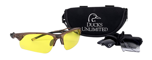 Radians DUINTLENS3BX Ducks Unlimited Interchangeable Lens Kit Clear/Smoke/Amber Lens Translucent Frosted Frame                                                                                          