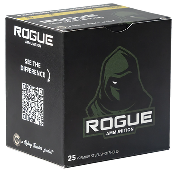 Rogue Ammunition RA-20-1-6S   20Gauge 3" 1oz 6Shot 25 Per Box/10 Case                                                                                                                                   