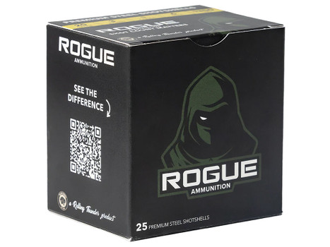 Rogue Ammunition RA-20-1-6S 20Gauge 3" 1oz 6Shot 25 Per Box/10 Case
