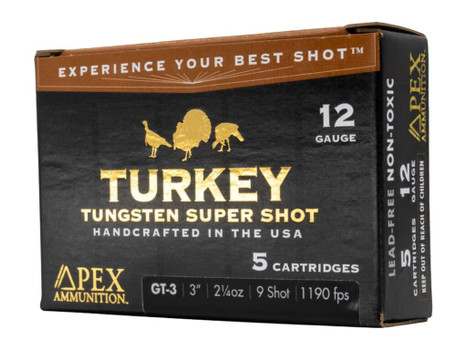 APEX AMMO STH-3 12G 3 2-1/4 7.5/9 5/10