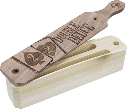Hunters Specialties HSDTBC Double Deuce Box Call Attracts Turkey Species Walnut                                                                                                                         