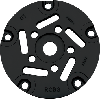 RCBS 88931 Pro Chucker 5 Shell Plate Size #18 Black Steel                                                                                                                                               
