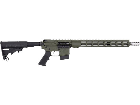Great Lakes Firearms GL15400SSODG AR-15 400 Legend 5+1 16" Stainless Threaded Barrel, OD Green Cerakote Aluminum Receiver w/Picatinny Rail, Adjustable Black Synthetic Stock, Mil-Spec Grip