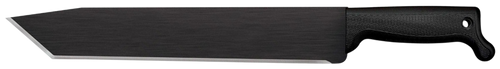 Cold Steel CS97BTMS Tanto  13" Black Matte Baked-On Anti Rust 1055 Carbon Steel Blade/ Black Polypropylene Handle 15.63" Long Includes Sheath                                                           