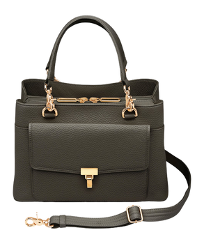 GTM GTM-32/PB BLACK   LARGE SATCHEL CROSSBODY-COW