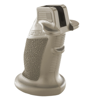 Luth-ar PG-WG-FDE Wing Pistol Grip Flat Dark Earth Thermoplastic Fits AR-15                                                                                                                             