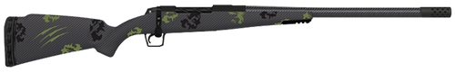Fierce Firearms TWTROG65PRC24BF Twisted TI Rogue 6.5 PRC 24" Black Cerakote Steel Threaded Barrel, Black Cerakote Drilled & Tapped Titanium Receiver, LR Negative Comb Forest Camo Carbon Fiber Stock   