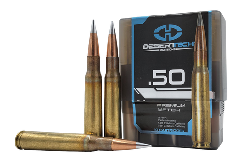 DT DTM-500750-BX DTM AMMO BOX 50BMG  750GR   10/10