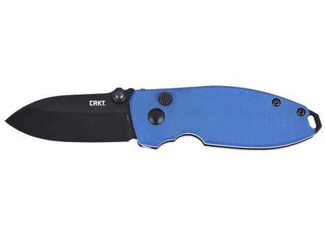 CRKT 2474BDC SQUID BUTTON LOCK 2.27 BLUE