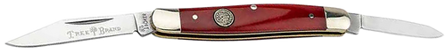 Boker 110844 Pen Knife Traditional Pen/Spear Plain D2 Steel Blade Smooth Red Bone Handle                                                                                                                