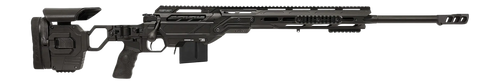 Cadex Inc CDXMCKRKN6524BR20I2B1N CDX-MC Kraken 6.5 Creedmoor 10+1 24" Black DLC Match Grade Threaded Barrel, Black DLC Receiver w/Picatinny Rail, M-LOK Handguard, Black Adjustable Folding Buttstock, B