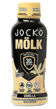 Jocko Fuel 29091 Vanilla Protein Shake 12oz 12Pack                                                                                                                                                      