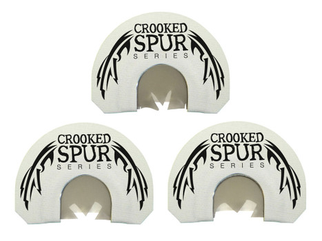 Foxpro CSGSCOMBO Crooked Spur Ghost Spur Combo Diaphragm Call, Attracts Turkey, Triple Prophylactic Reeds