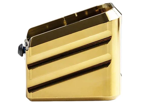 Cross Armory CRG+0MEG17GD Magazine Extension Fits Glock 17/22/31 Gen 1-5 Gold Aluminum