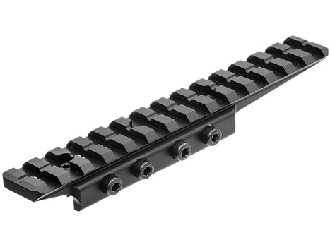 Leapers MNTDTW145 Picatinny Adapter Mount Matte Black Anodized Aluminum