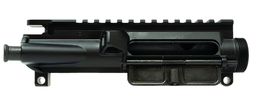 Faxon Firearms URFAXFAC338  Upper Receiver 338 ARC Aluminum Black Anodized Receiver for AR-15                                                                                                           