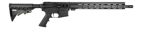 One Horse LLC  OH-15 Carbine Length 5.56 NATO 30+1 16" Black Threaded Barrel, Black Receiver w/Picatinny Rail, M-LOK Handguard, One Horse M4 6 Position Black Polymer Stock, Black A2 Grip, A2 Flash Hid