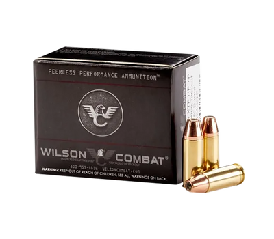 Wilson Combat A38SU124XTP   38Super 124gr Hornady FTX 20 Per Box/10 Case                                                                                                                                