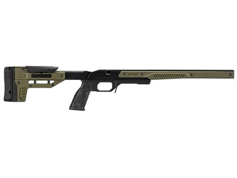 Mdt Sporting Goods Inc 104218ODG Oryx Chassis OD Green 6061-T6 Aluminum Fits Howa 1500 LA/ Weatherby Vanguard LA
