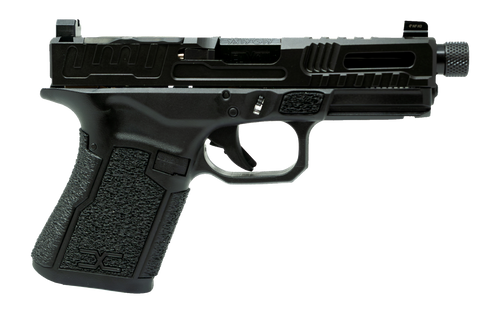 Faxon Firearms FX-19-HF-02 FX-19 Hellfire Gen 2 9mm Luger Black Threaded Barrel                                                                                                                         