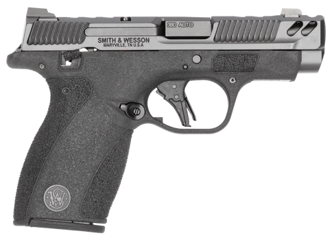 Smith & Wesson 14419 Bodyguard 2.0 Bodyguard 2.0 Carry Comp *CA Compliant Micro 380 ACP 10+1 3.10" Black Armornite PowerPort Vented Barrel, Gray Armornite Stainless Steel Ported/Serrated Slide, Black 
