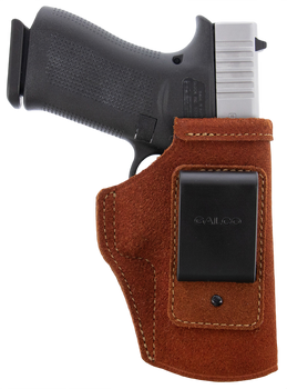 Galco STO834R Stow-N-Go  IWB Natural Steerhide Fits Glock 48 Right Hand                                                                                                                                 