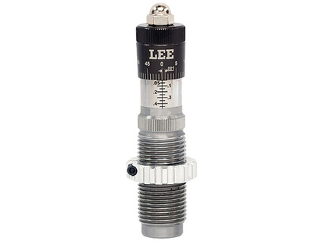 Lee Precision 92234 Micrometer Bullet Seating Die Black/Clear 22-250 Rem Rifle Firearm
