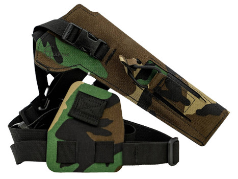 Cole-tac VW106 Varmint Wrangler Pistol Holder M81 Woodland Right Hand