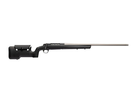 Browning 036120298 X-Bolt 2 Special Max LR SPR Full Size 7mm PRC 3+1 24" Matte Stainless Heavy Sporter Threaded Barrel, Matte Stainless Stainless Steel Drilled & Tapped Receiver, Black Adjustable Max