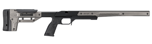 Mdt Sporting Goods Inc 106159GRY Oryx Sportsman Black Anodized Aluminum Fits Howa 1500 SA/ Weatherby Vanguard Short Action                                                                              