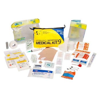 Adventure Medical Kits 1250390 Ultralight/Watertight Medical Kit .9 First Aid Waterproof                                                                                                                