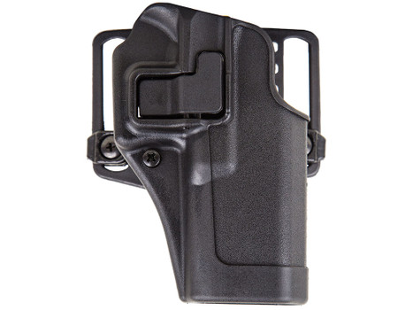 Blackhawk 410504BKR Serpa CQC OWB Size 04 Matte Black Polymer Belt Loop/Paddle Fits Beretta 92/96/M9 Right Hand