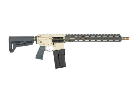 Q LLC Sugar Weasel *CA Compliant 300 Blackout 10+1 16" Clear Anodized Cerakote Aluminum Receiver w/Picatinny Rail, M-LOK Handguard, CMOE SL-K Black Polymer Stock, Black Polymer Grip