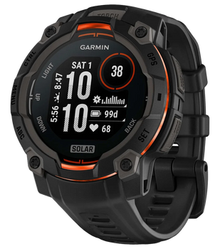 GAR 010-02934-00    INSTINCT 3 45MM SOLAR BLK/CHAR