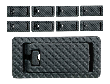 FAB FX-MALC1B     LOCKING RAIL COVER SLIM 9PACK