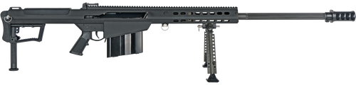 Barrett 20184 M107A1  50 BMG 10+1 29" Fluted Barrel, Picatinny Rail Receiver, M-LOK Handguard, QD BiPod Forend, Black Polymer Grip                                                                      