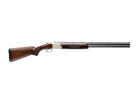 Browning 0183583004 Citori 825 Feather 12 Gauge Break Open 3" 2rd 28" Gloss Blued Over/Under Vent Rib Barrel, Engraved Silver Nitride Aluminum Alloy Receiver, Fixed Gloss Black Walnut Stock, Right Han