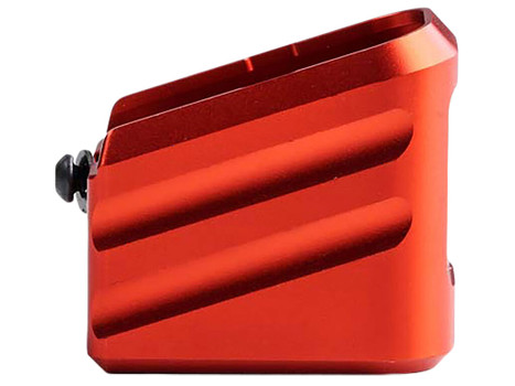 Cross Armory CRG+0MEG17RD Magazine Extension Fits Glock 17/22/31 Gen 1-5 Red Aluminum