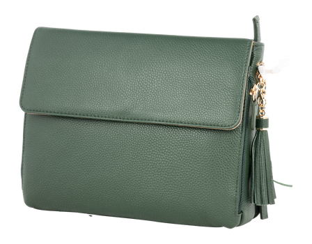 GTM GTM-22/PB FOREST  CLUTCH PURSE CROSSBODY-COW