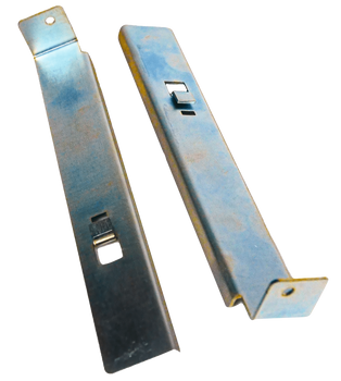 Berry's 54358 Gun Safe Pistol Rack Silver Steel Handgun                                                                                                                                                 