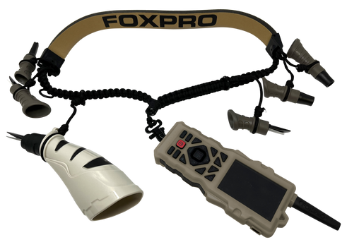 Foxpro FXD8 LAN XD8 Lanyard  Black/Tan Paracord                                                                                                                                                         