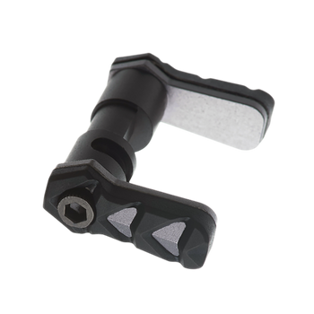 Tyrant CNC TDSSARGREY Safety Selector Nexgen AR-15 Grey Aluminum/Rubber                                                                                                                                 