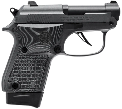 Beretta USA J20X22R8M2 20X Bobcat You're On Your Own  22 LR 8+1 2.40" Black Steel Barrel, Silver Cerakote ELS/Serrated Steel Slide, Black Polymer Frame w/Beavertail, Helica Texture Grip               