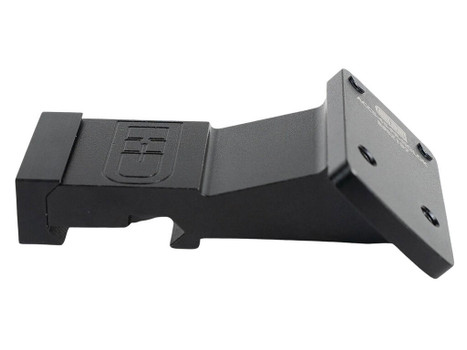 C&H Precision PR45HOLOK Picatinny Mount Red Dot Optic Mount Black Aluminum Compatible w/ Holosun 407K/507K
