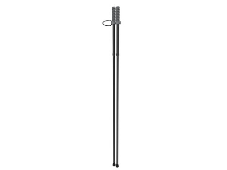 Bog-Pod 1222259 DeadShot Mini Sitting Bipod Black/Gray Aluminum