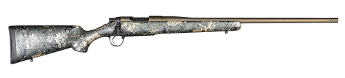 Christensen Arms 801-01348-00 Mesa FFT TI Full Size 22 Creedmoor 4+1 20" Burnt Bronze Cerakote Threaded Barrel, Burnt Bronze Cerakote Titanium Drilled & Tapped Receiver, Carbon w/Green & Tan Accents F