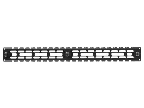 Leapers TLUMA04 ARCA Rail 9 Slot M-LOK Matte Black Anodized Aluminum 14.20" Long M-LOK Mount